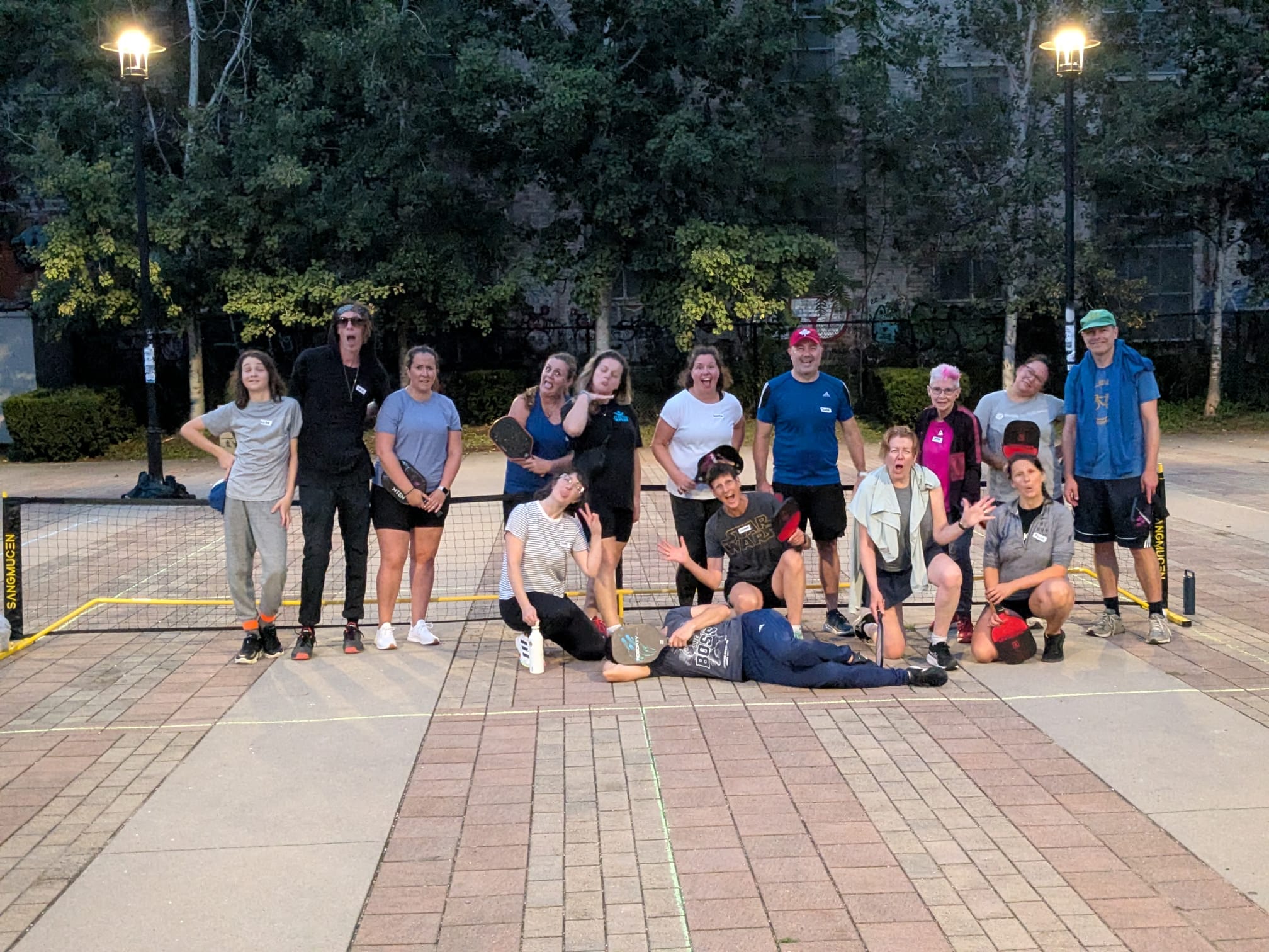 A summer pickleball session in Parkdale