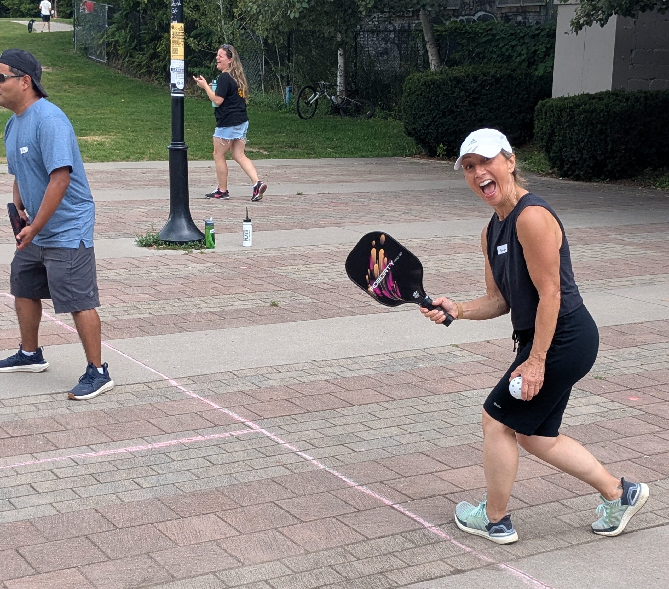 Pickleball at Sorauren Park in Parkdale